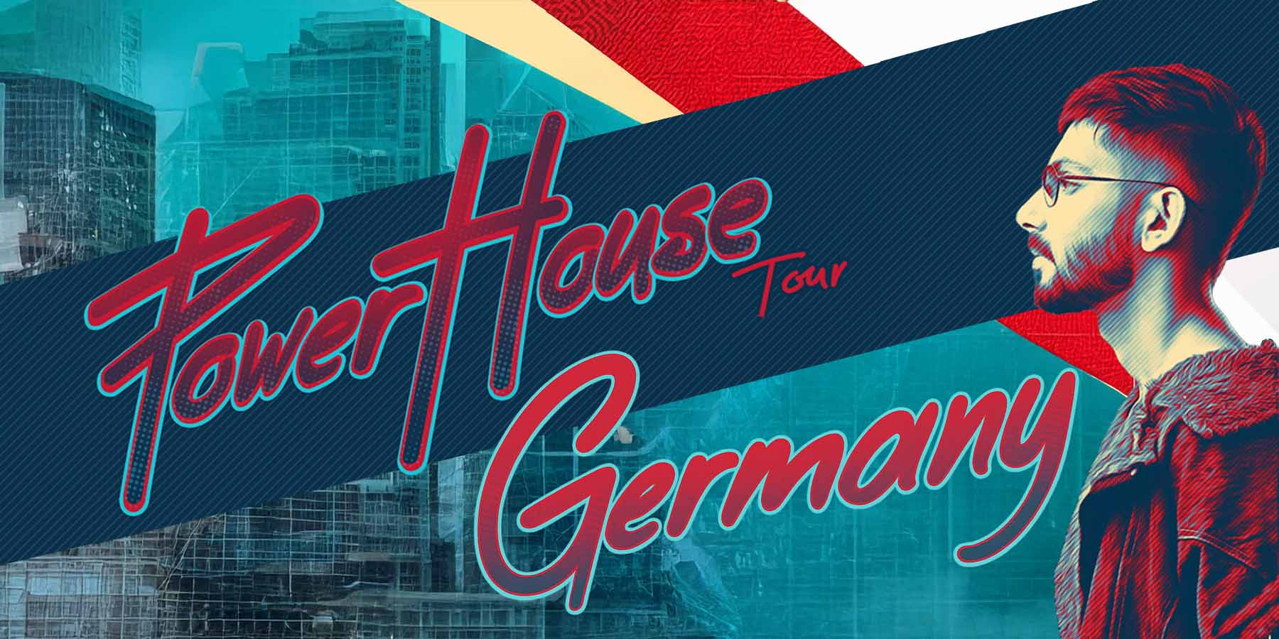 Anirudh Live in Germany 2025 - Power House Tour event poster