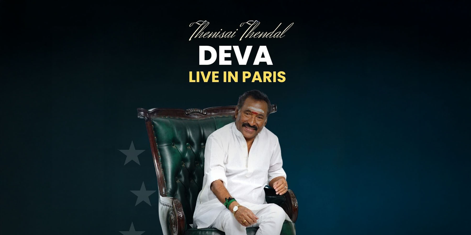 Thenisai Thendral - Deva Live in Paris event poster